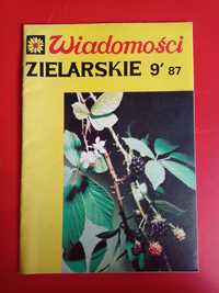 Wiadomości zielarskie nr 9/1987, wrzesień 1987