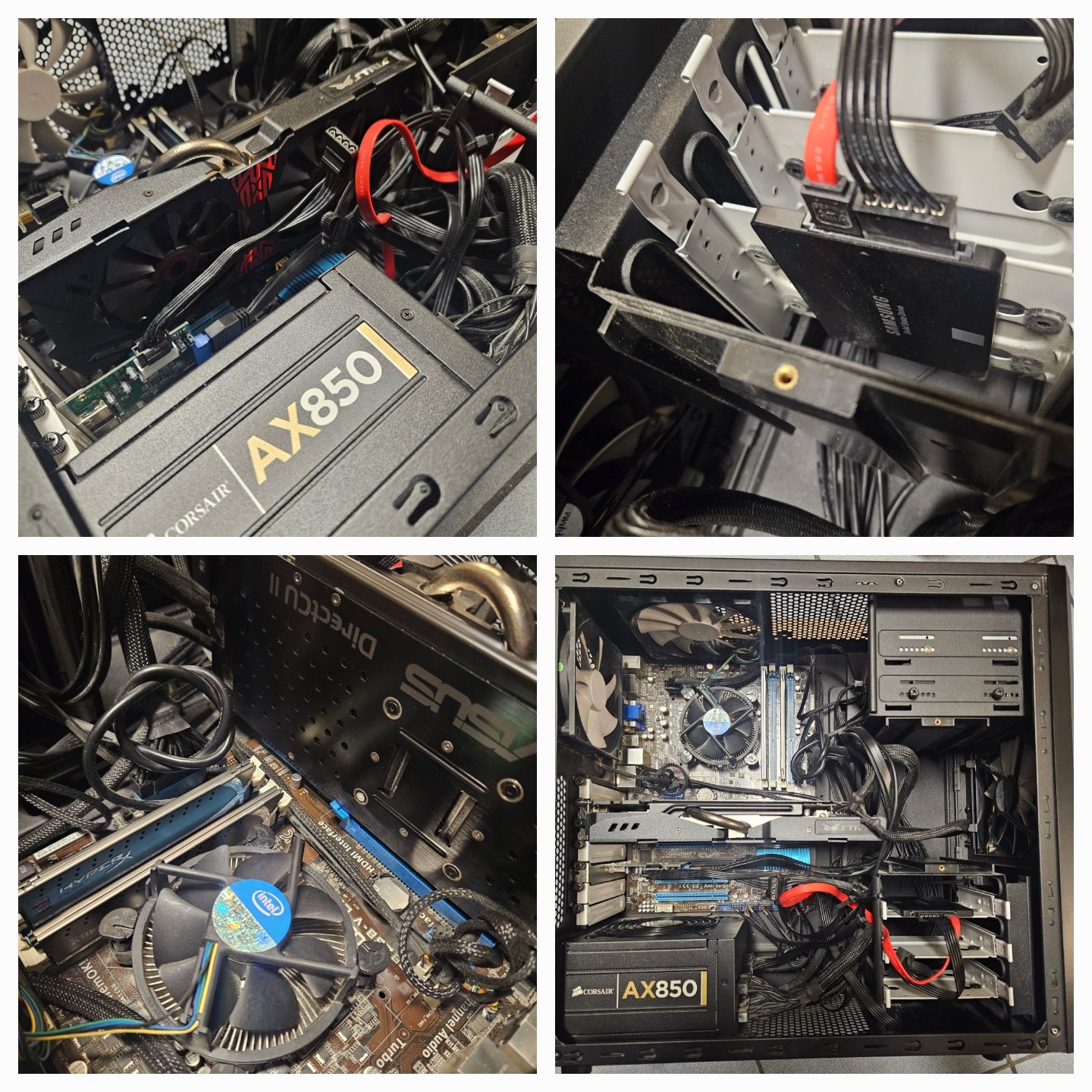 Komputer Intel i7 8GB/1TB SSD/GTX9804GB +monitor 27"