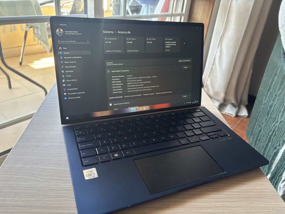 Asus Zenbook 14 / i7 / 512gb SSD/ 16gb RAM