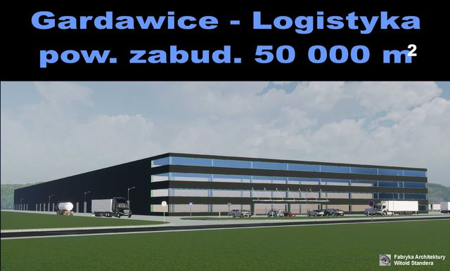 Działka ok 4,4ha w Gardawicach usługi centra handlowe bazy logistyczne