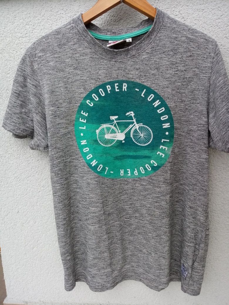 Koszulka t-shirt Lee copper rowerowa rowerzysta M męska