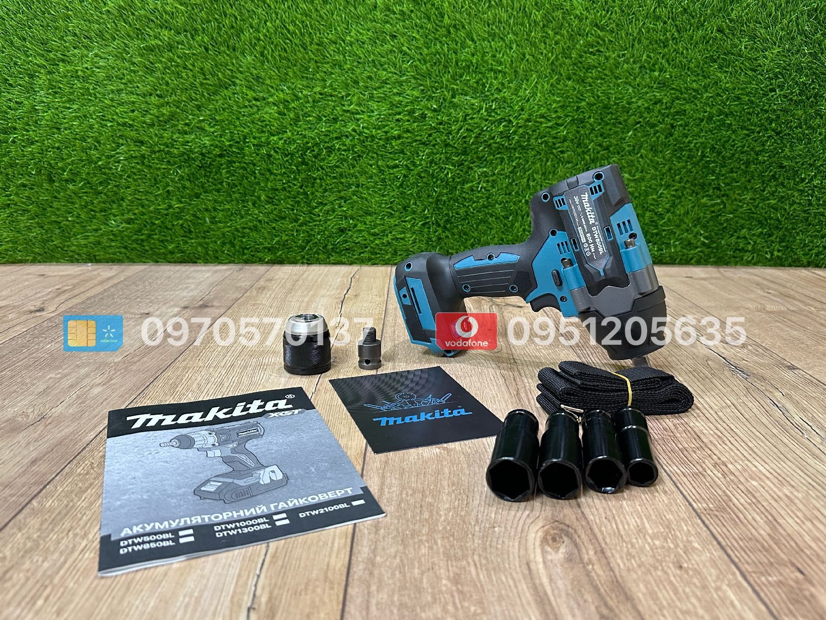 Акумуляторний Гайковерт Makita DTW800BL каркас крутний момент 800 Нм