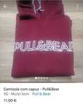 Camisolas com capuz para rapaz.