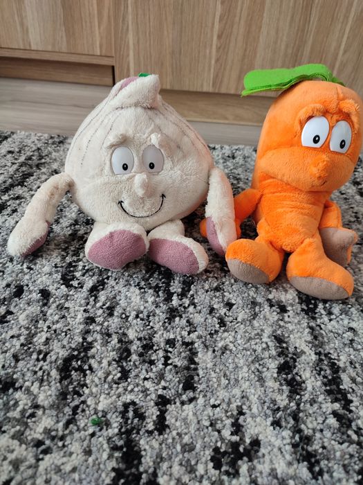 Maskotki/pluszaki owoce, warzywa gang świeżaków