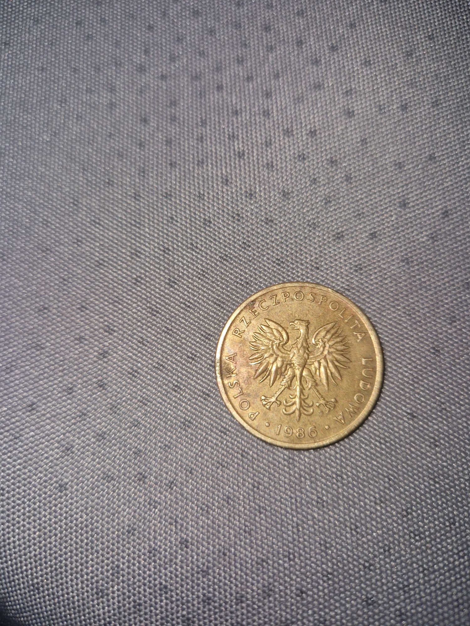5 złoty moneta 1986