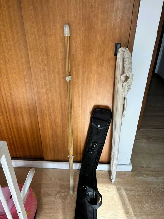 Shinai para kendo sem tsuba com bolsa para transporte