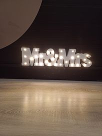 Ramka Mr&Mrs Led