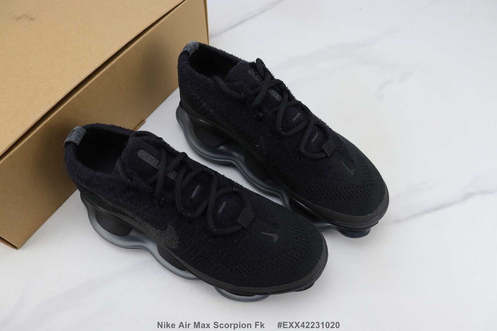 EUR38.5 чорні Nike Air Max Scorpion чоловічі жіночі бігові кросівки