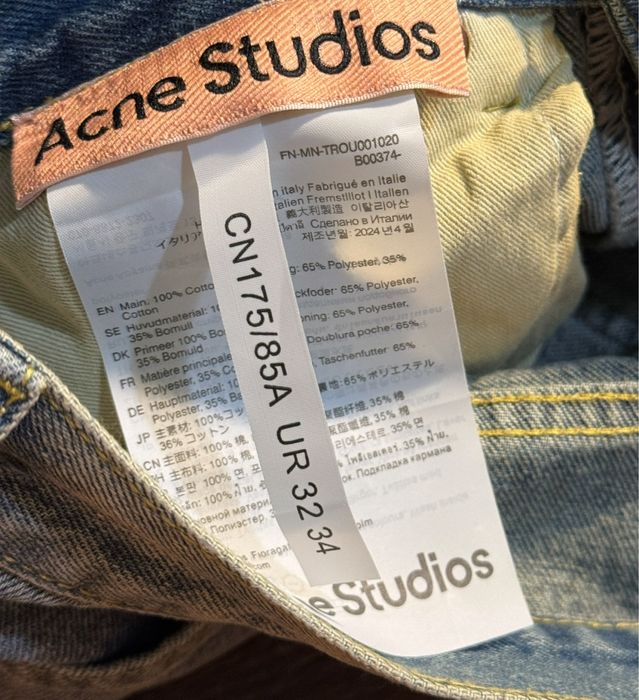 Джинсы Acne Studios flared jeans акне студио клеш широкие opium
