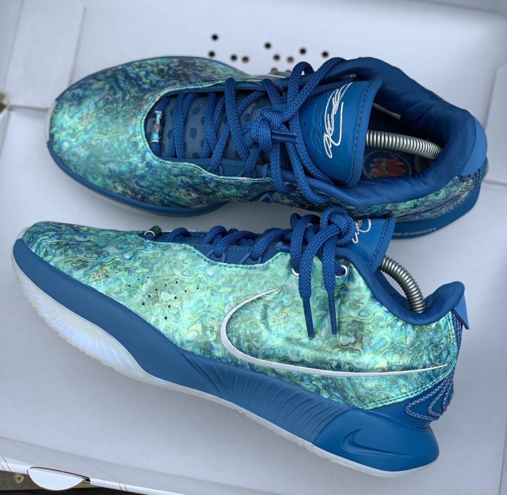 Оригинальные баскетбольные кроссовки NIKE LEBRON ( 21 ) XXI ABALONE