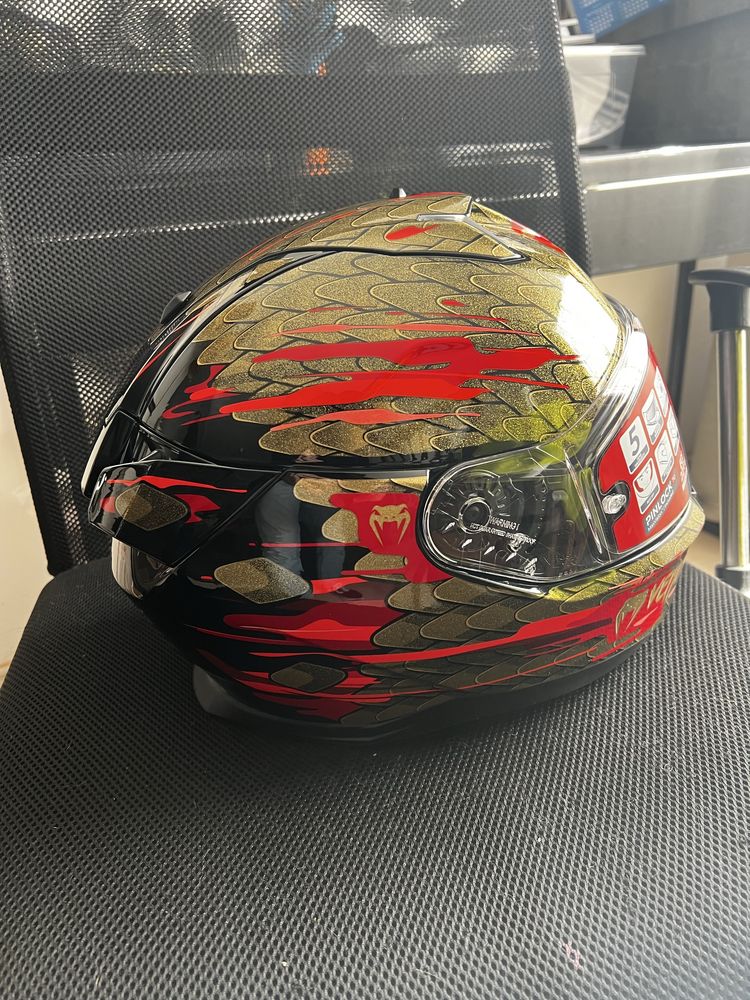 Capacete Shark Swal I3 jet Venum (Novo)