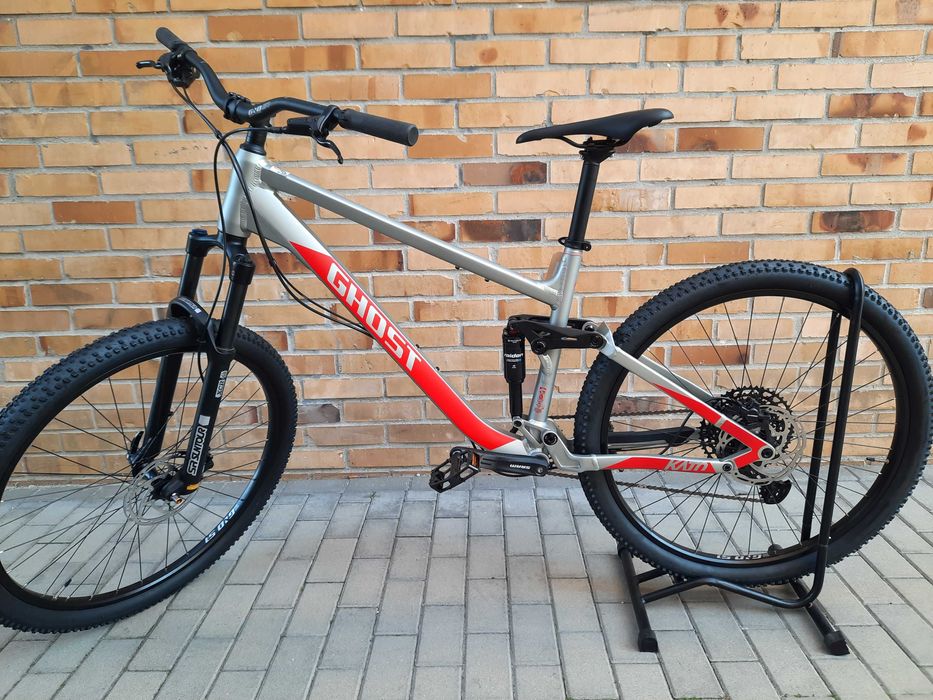 NOWY Rower Ghost KATO FS XS/S/XL  full 130mm srebrny Raty 0% Opole