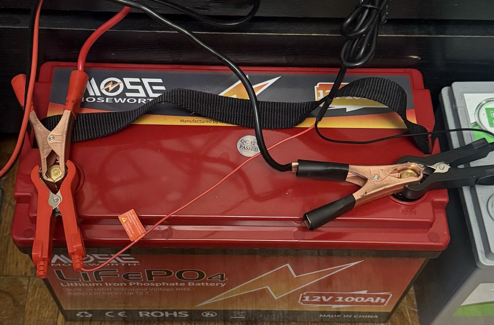 В наявності! Акумулятор LiFePO4 12.8V/100AH гарантія