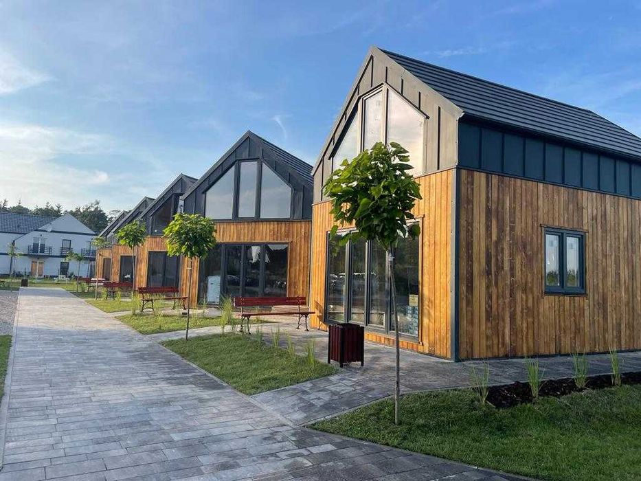 Dom Nowoczesna Stodoła, domek drewniany, letniskowy 35m2, ROD