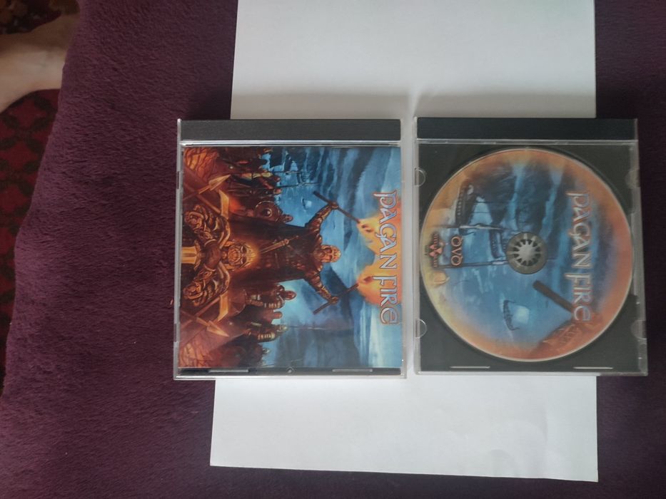 Pagan Fire 2008 (CD+DVD), manufactured in USA