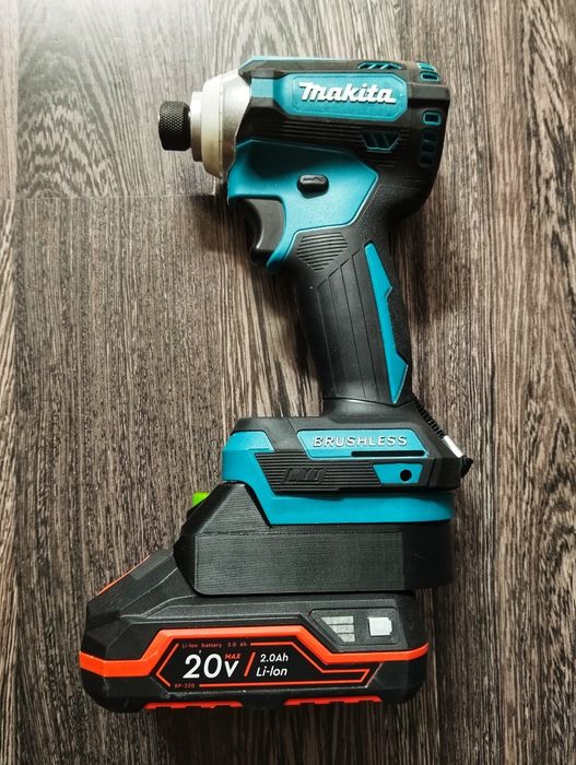Адаптер перехідник акумулятор Dnipro-M 20V на Makita Procraft Revolt