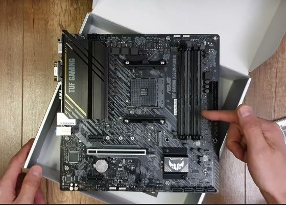 Материнська плата Asus tuf gaming a520m-plus II
