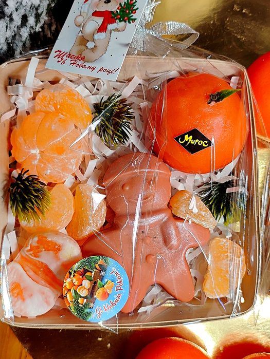 Мило ручної роботи новорічні набори