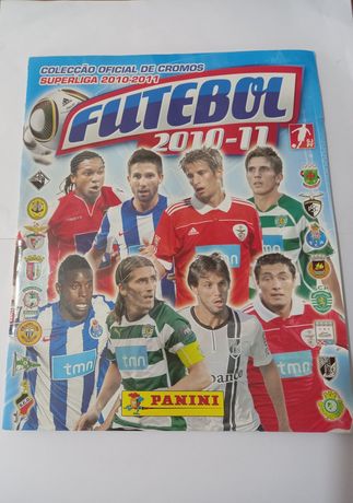 caderneta de cromos Superliga 2010/2011