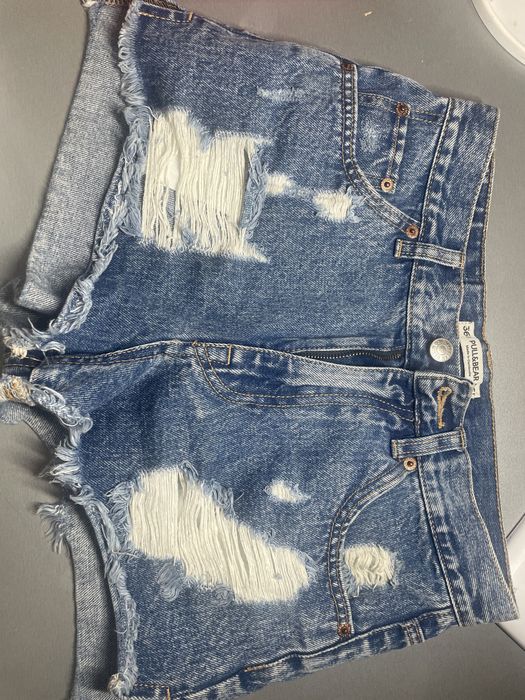 літні джинсові шорти Pull&Bear короткі жіночі підліткові