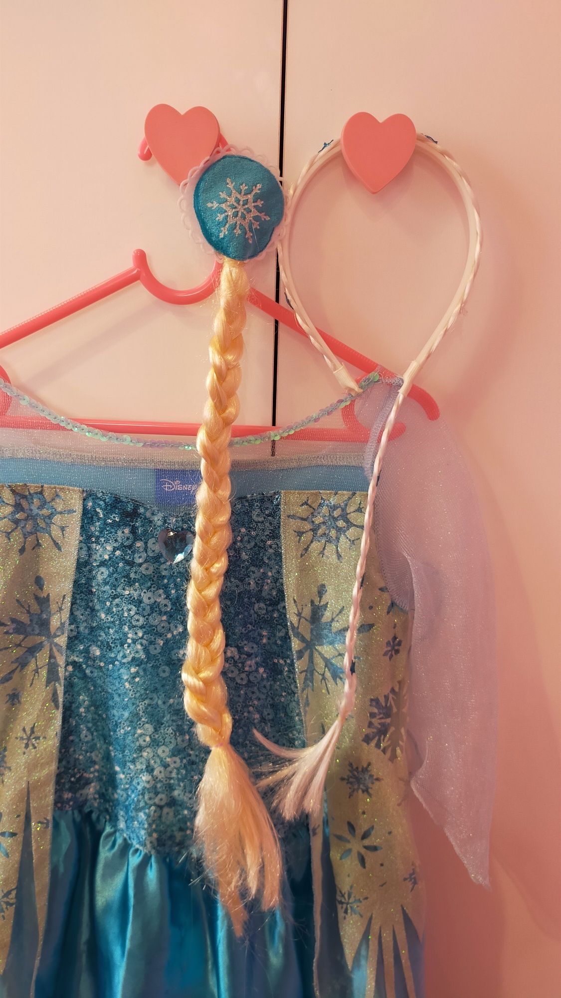 Sukienka Elsa Kraina Lodu przebranie kostium bal karnawałowy karnawał