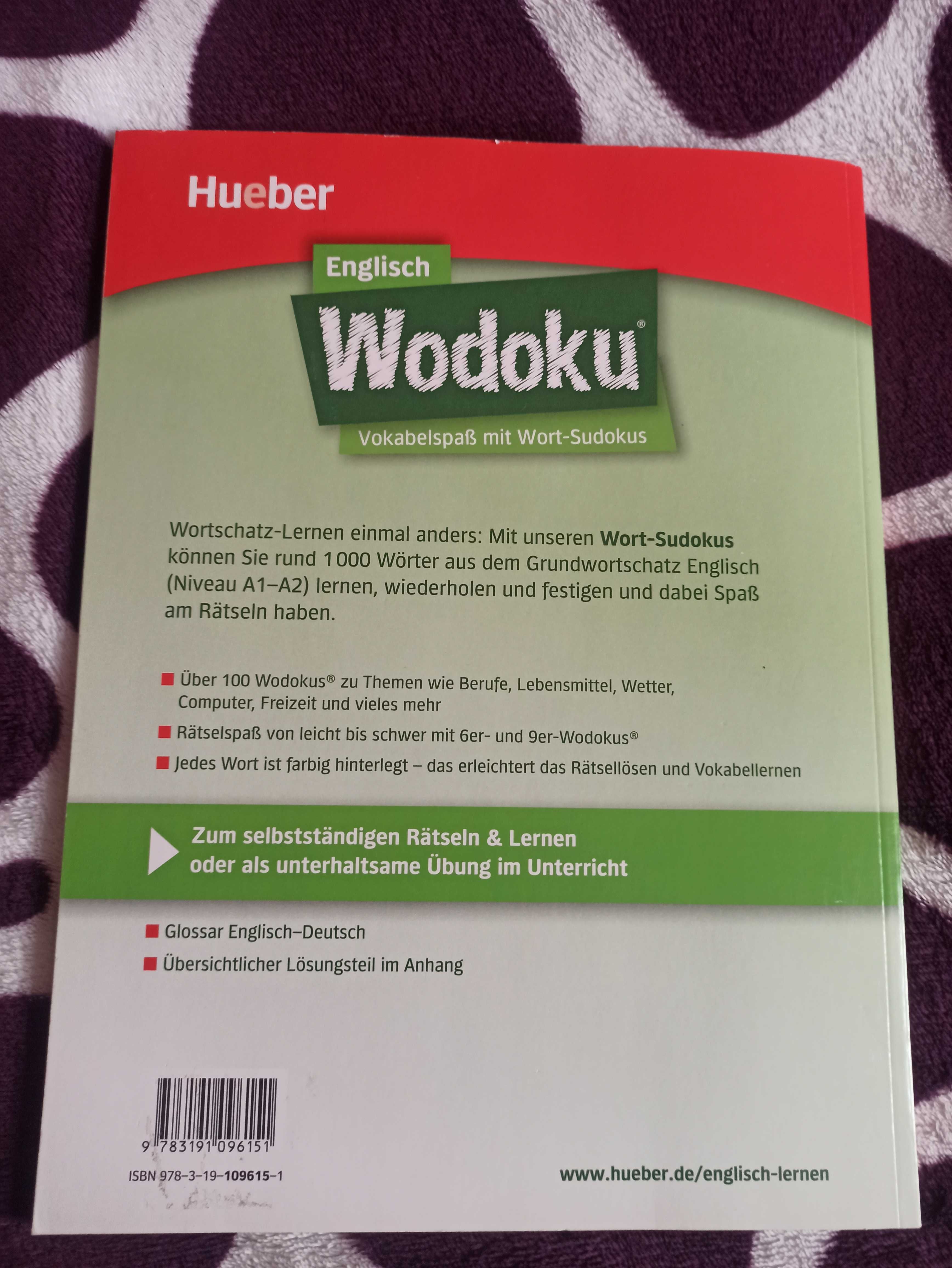 Hueber angielski niemiecki Wodoku