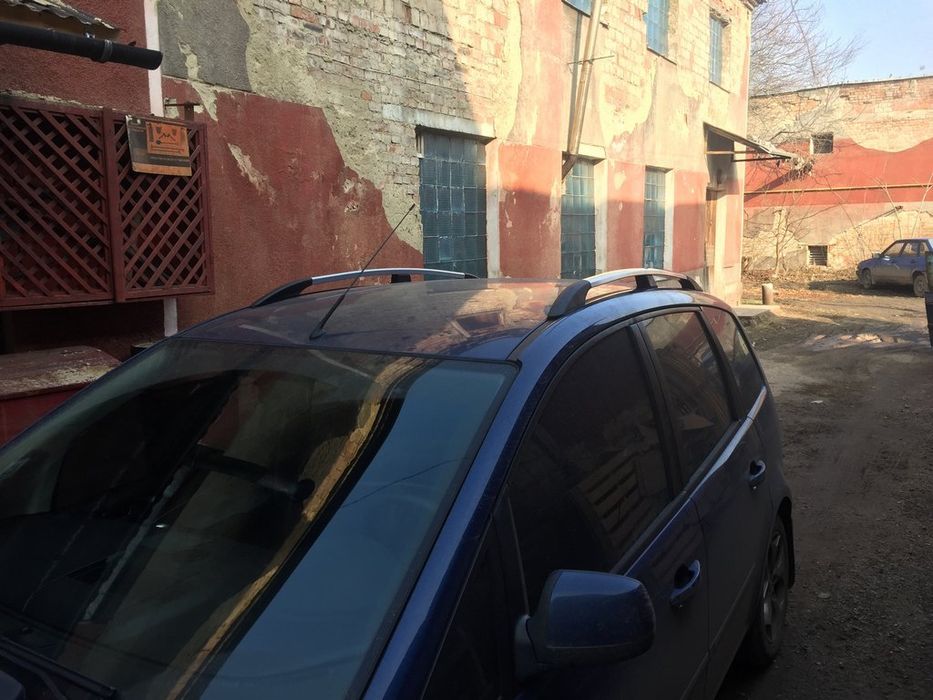 Ford C-Max Рейлинги дуги на крышу (хром)