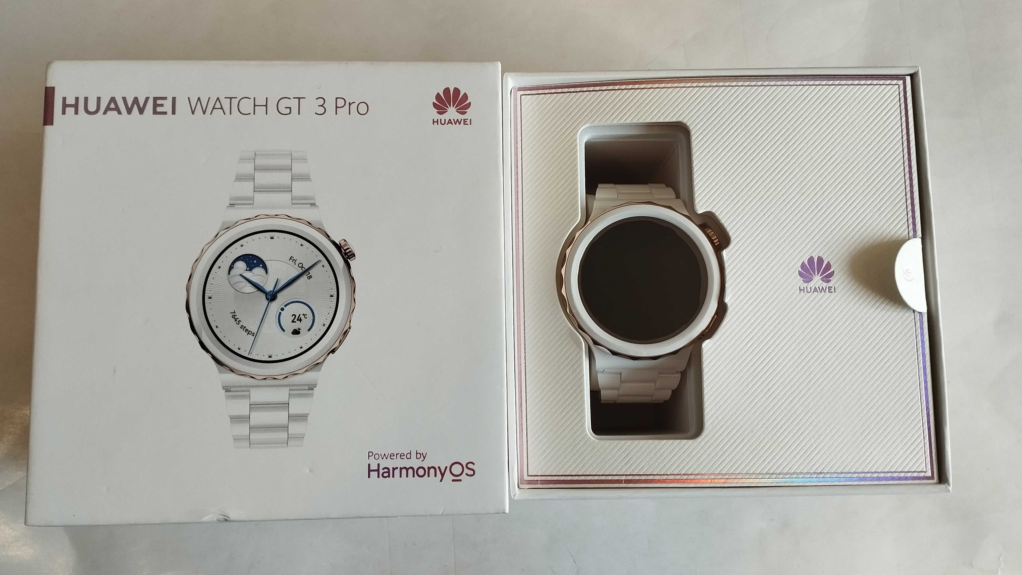 Смарт-годинник HUAWEI Watch GT 3 Pro 43mm White Ceramic