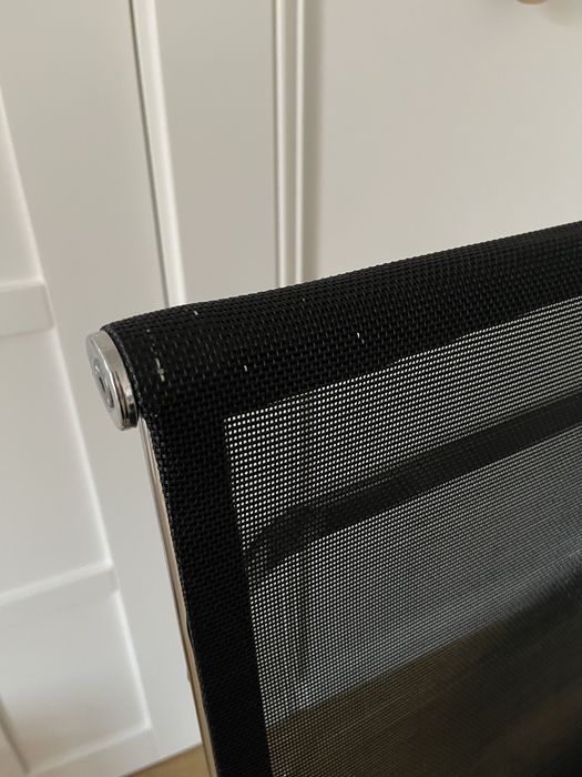 Крісло офісне чорне сітка, офісний стілець