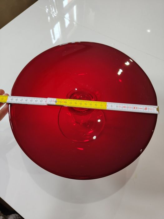 szklana patera na tort