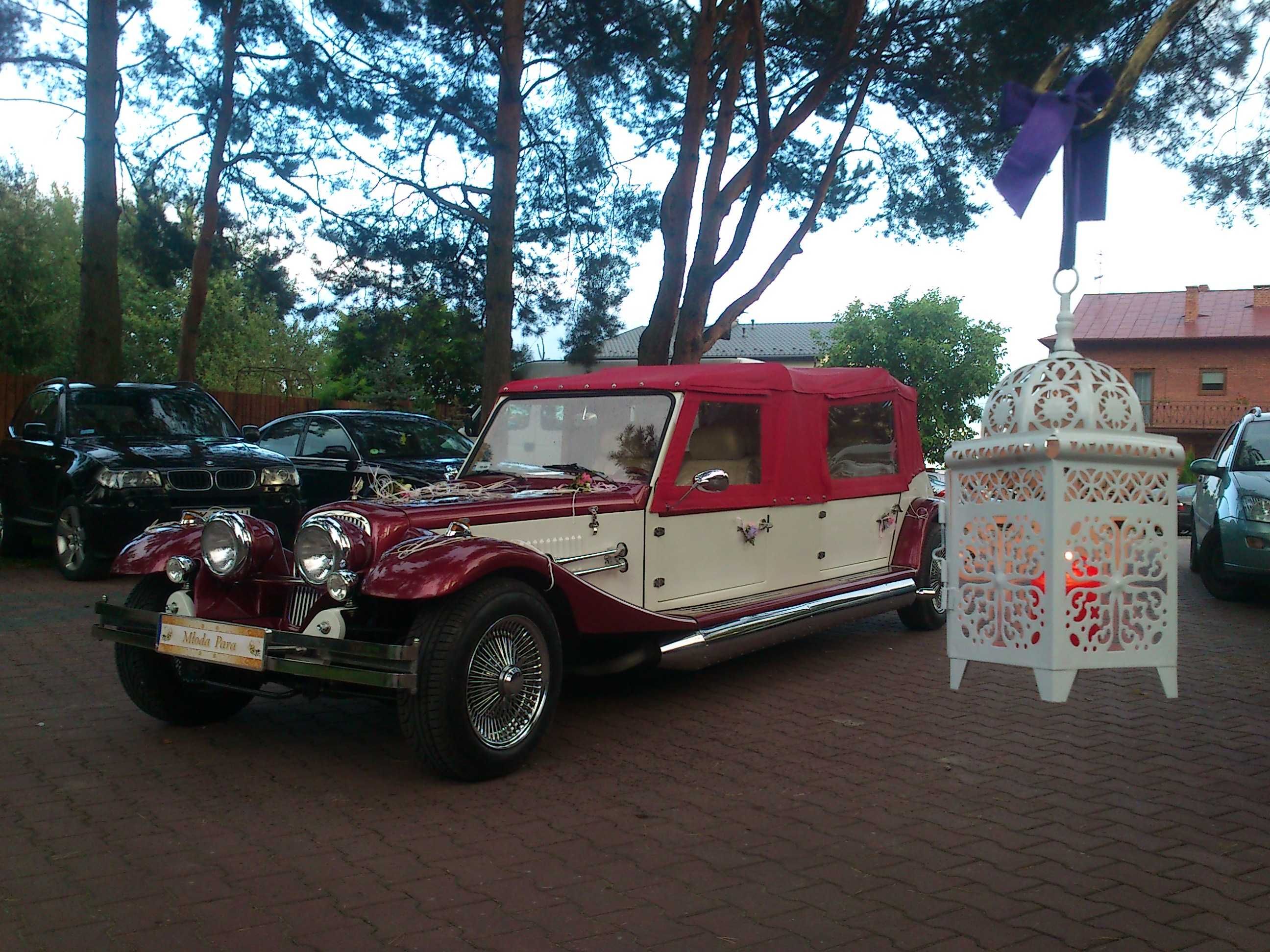 Auto RETRO do ślubu