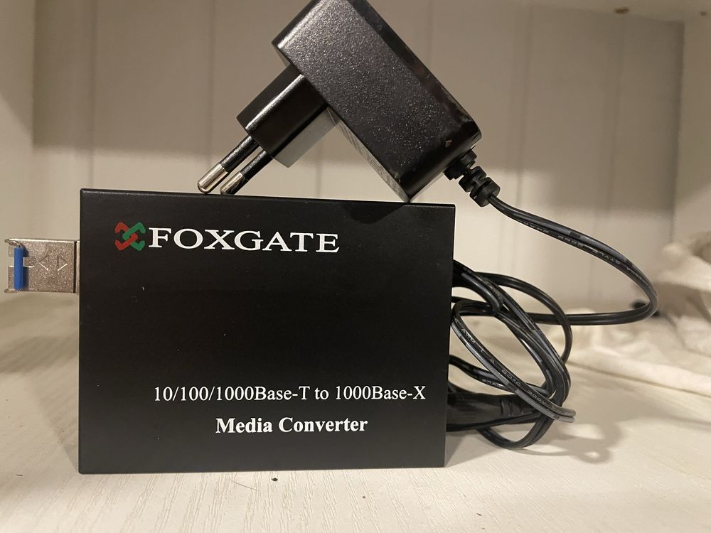 Медіаконвертер SFP Media Converter EC-SFP1000-FE / GE FoxGate 14199