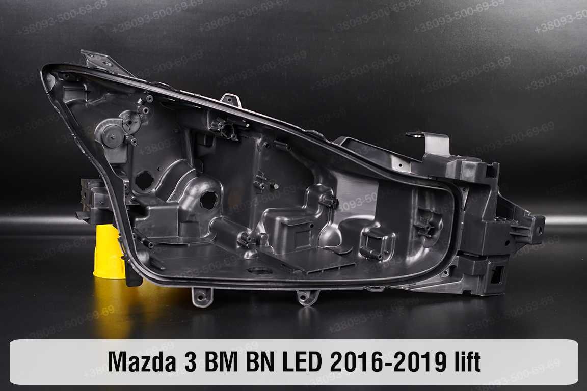 Стекло фары корпус Mazda 3 2 BK BM BN BP фара скло MX5