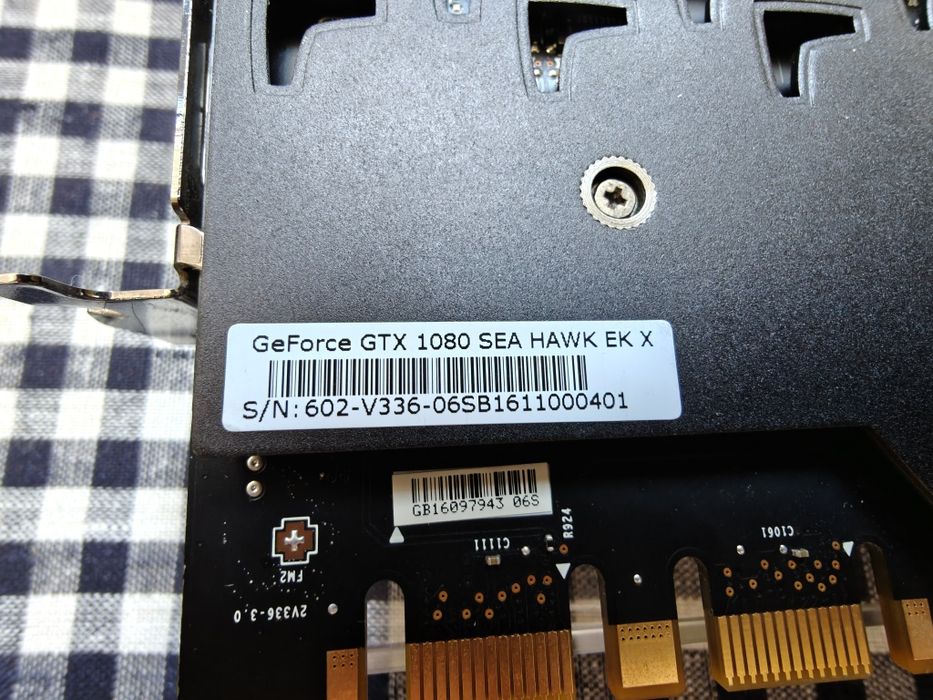 MSI GTX 1080 Sea Hawk EK 8gb Arctic Accelero