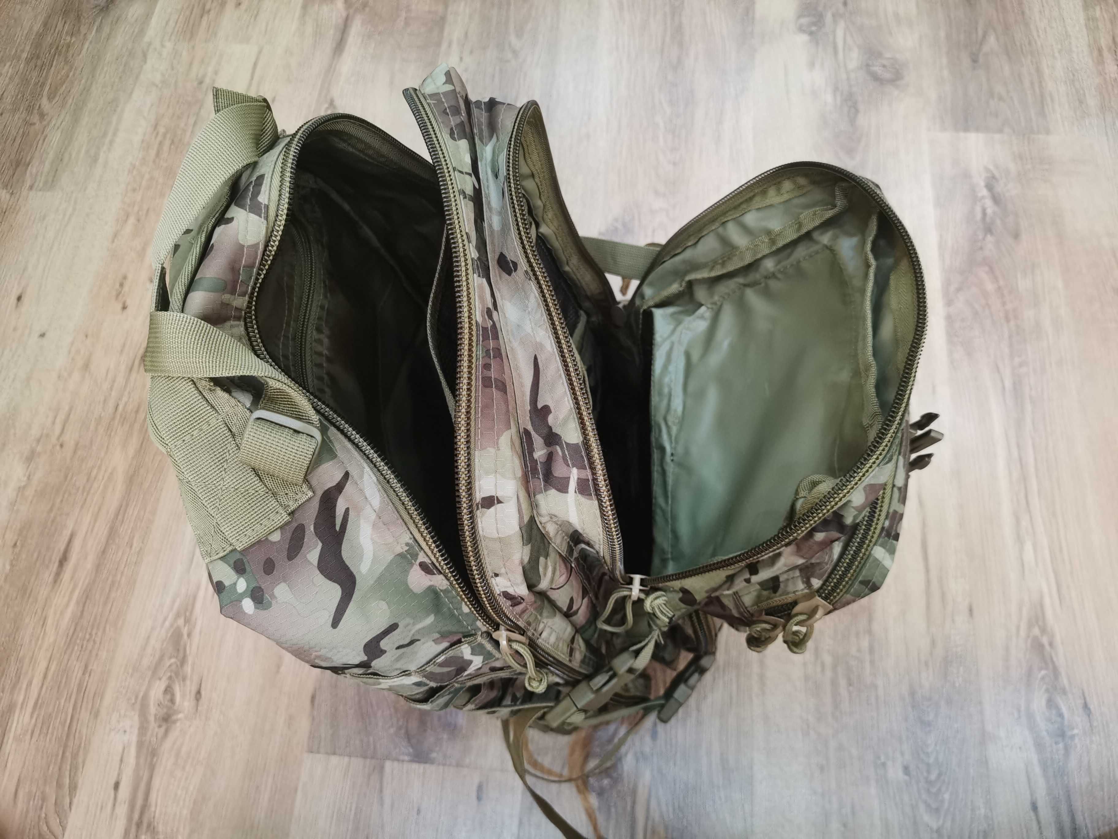 Тактичний штурмовий рюкзак мультикам 40л Kombat UK
