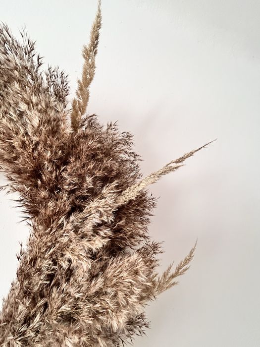 Naturalny wianek BOHO 50 cm DIY