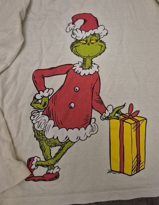 Піжама бавовна у новорічному стилі грінч на 8років