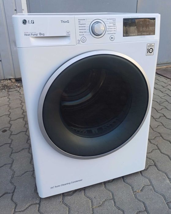 Сушильна машина LG RT8DIH1Q DUAL Inverter Heat Pump LG ThinQ по Wi-Fi