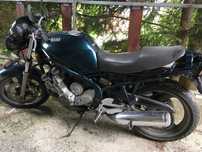 XJ600 yamaha  , pali , jeździ , na części . papier , swap quad
