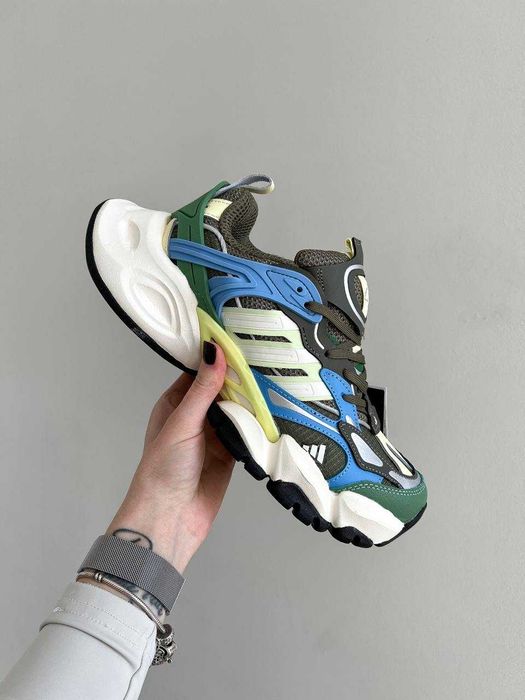 Кросівки Adidas Vento XLG Deluxe Olive Green Blue  premium