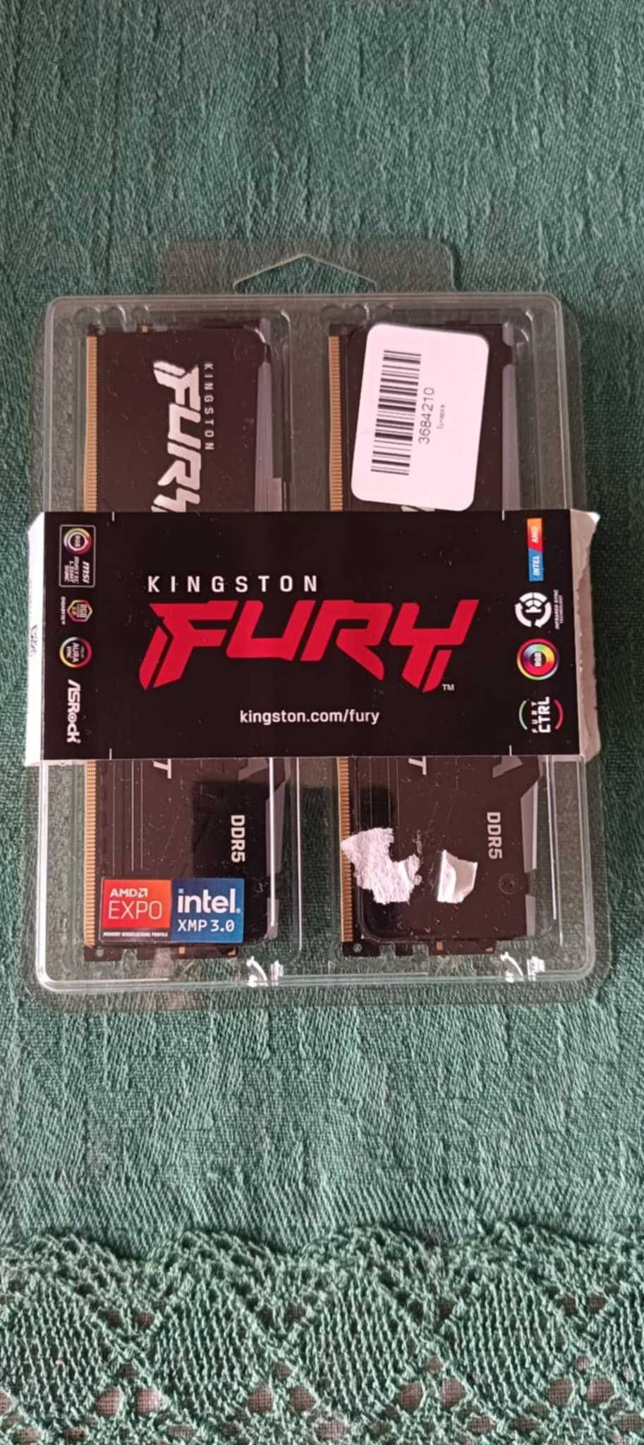 Pamięci RAM Kingston 2x32GB DDR5 6000mt/s Cl36