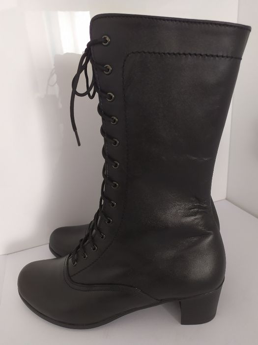 Obuwie ludowe krój derbowy do zespołów obcas 5 cm pod wymiar