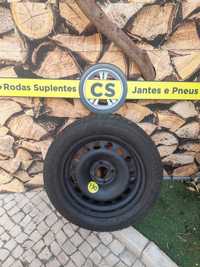 Roda suplente 16 4x108, Peugeot, Citroen pneu  205/55R16 ou 195/55R16