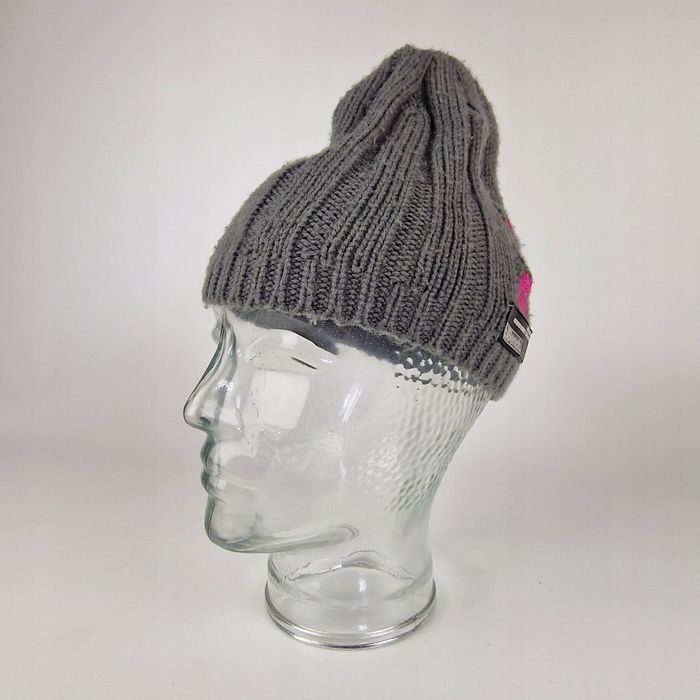 Bench Czapka z dzianiny szaro-różowy