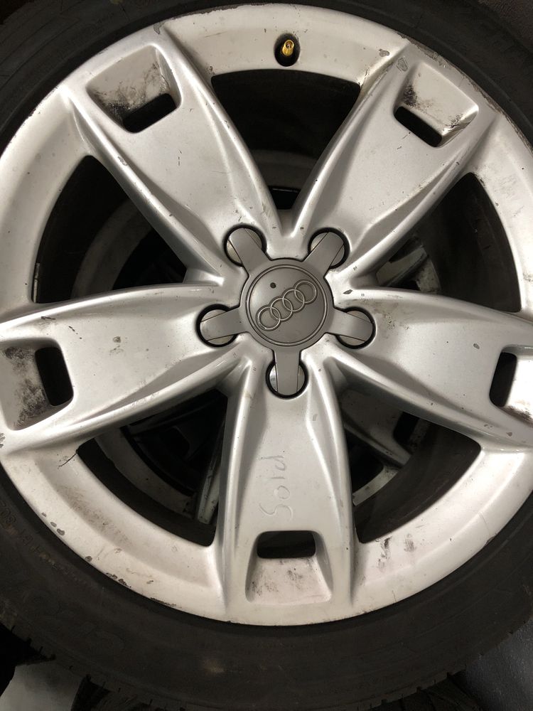 Jantes Audi 225/45/17 com pneus