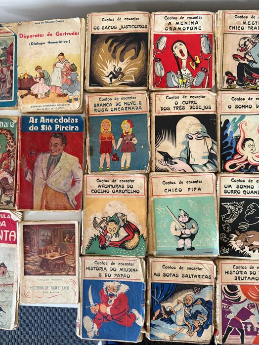 26 livros: Contos de encantar e outros livros infantis dos anos 50  60