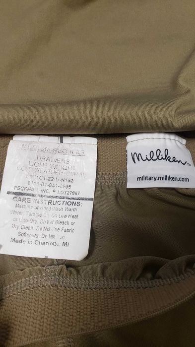 Термобелье Слой 1 ECWCS GEN III США, size: L