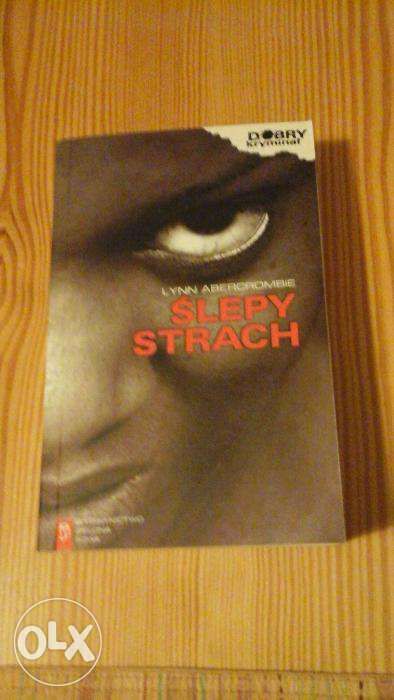 Książka "Ślepy strach" Lynn Abercrombie z 2006 r.