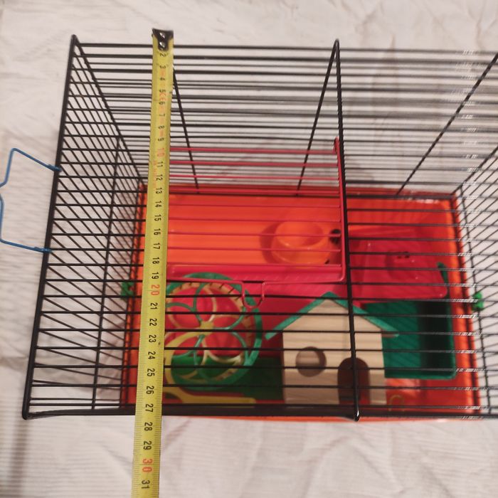 Klatka dla chomika, gryzonia NOWA z wyposażeniem + gratis