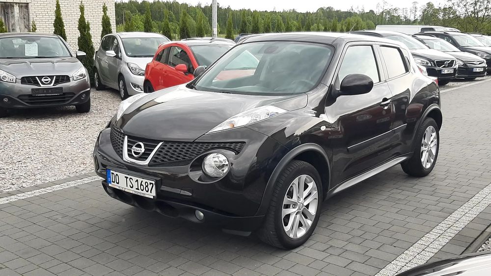 Nissan Juke 1.6 Benzyna Automat Nawigacja Kamera cofania Grzane fotele Klimatronic